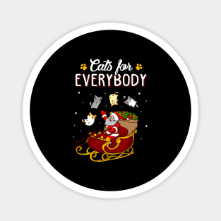 Cats For Everybody Cat Ugly Magnet